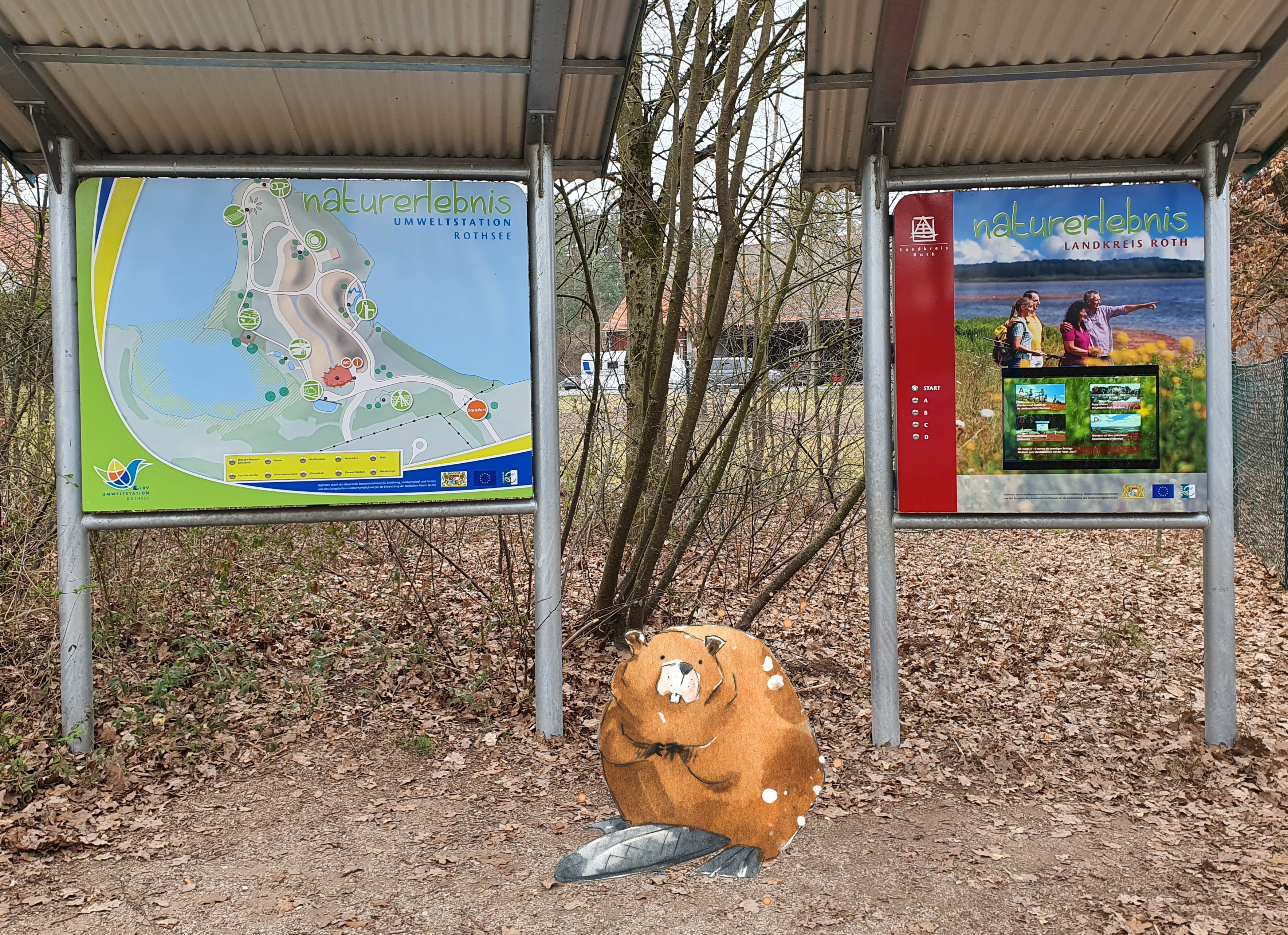 Biber Willkommen